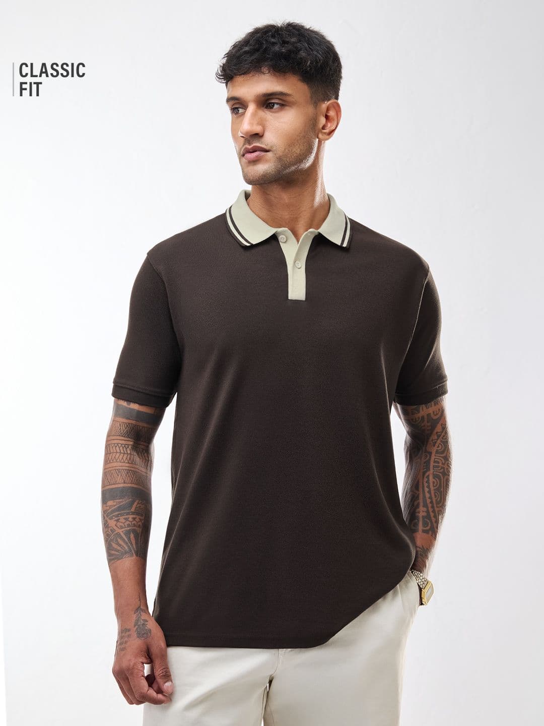 Premium Polo: Mocha Brown — image 1